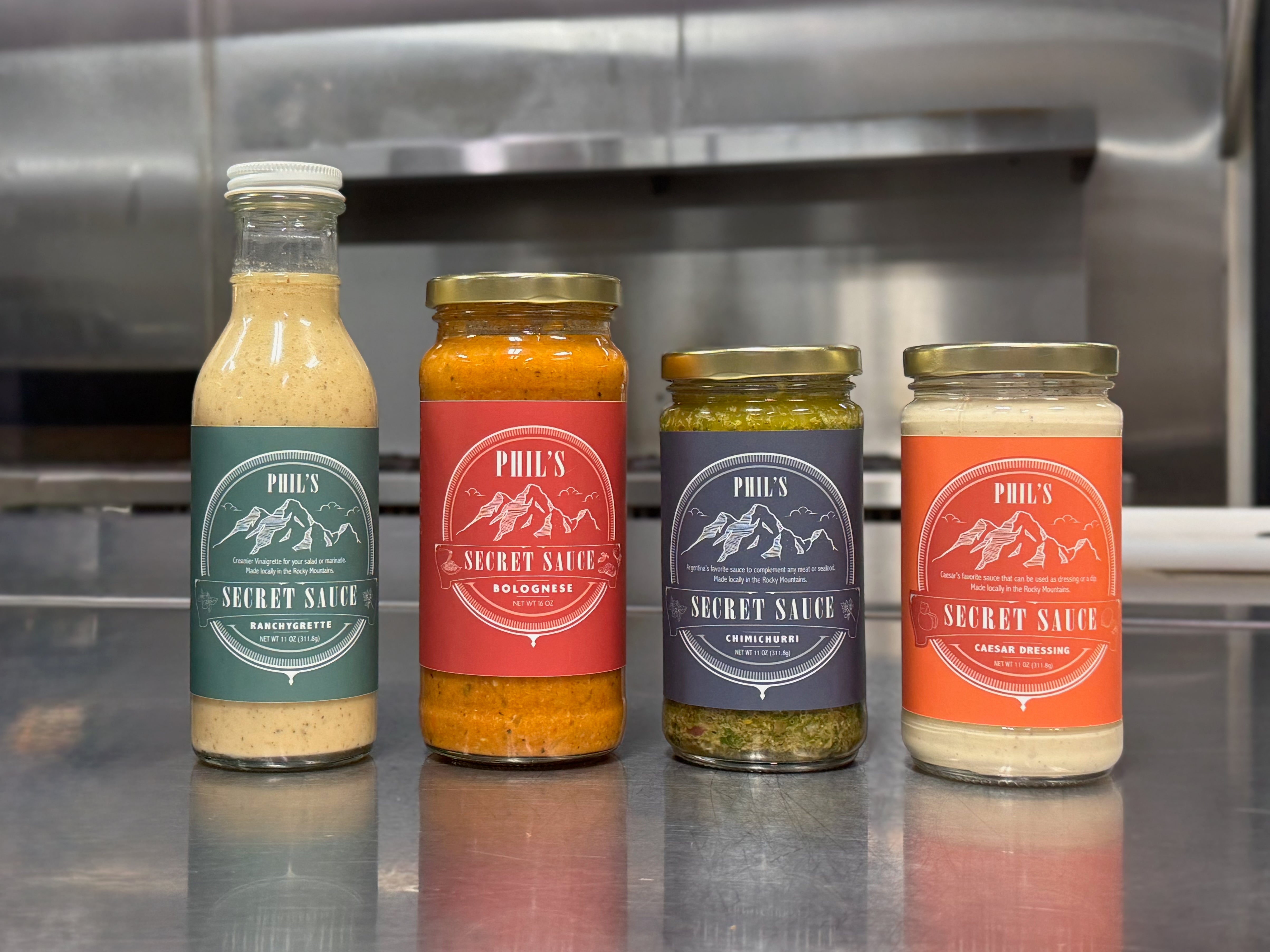 Phil's Complete Sauce Line-Up