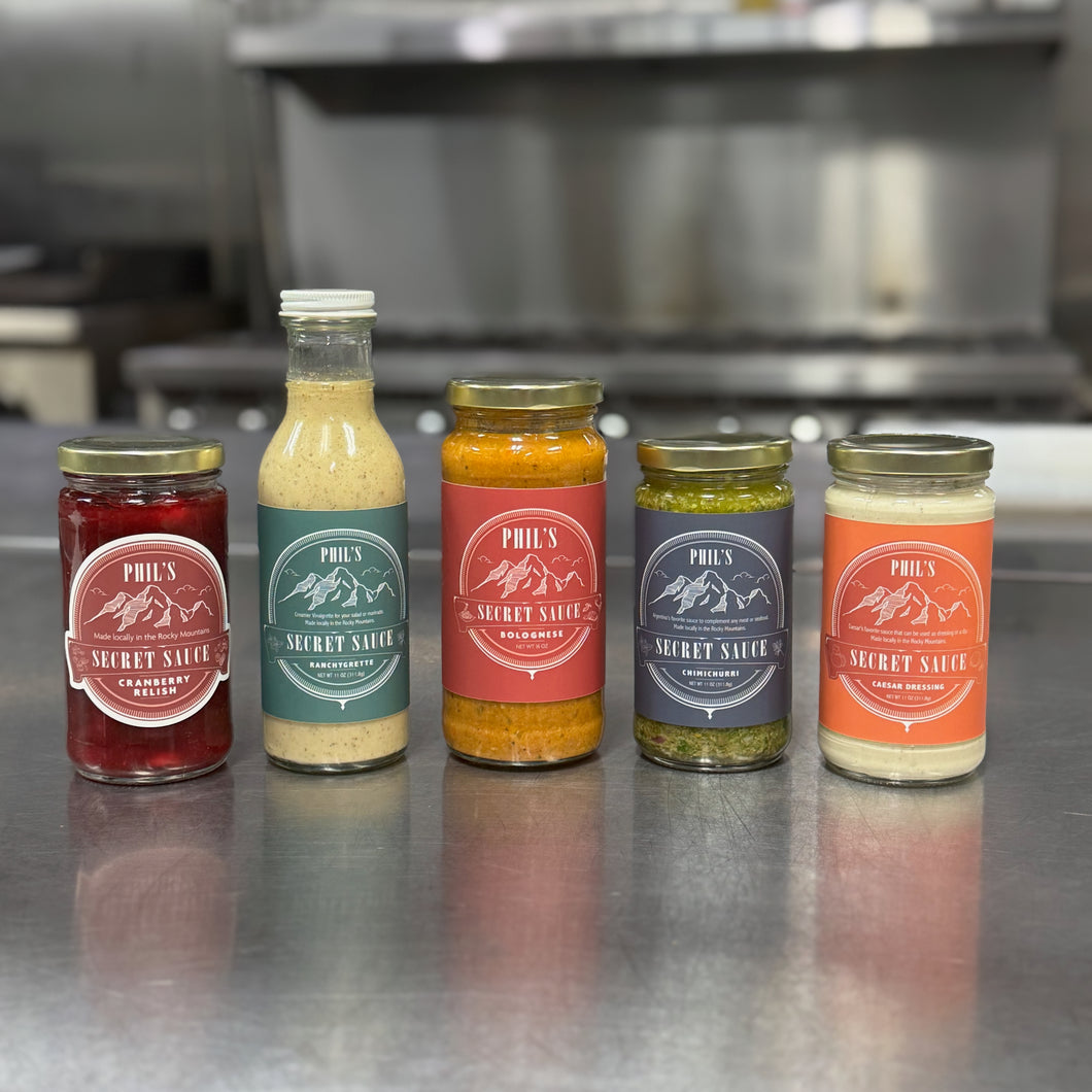 Phil's Complete Holiday Sauce Line-Up